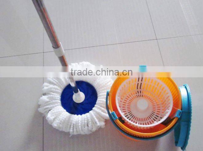 360 spin plastic mop bucket with mop