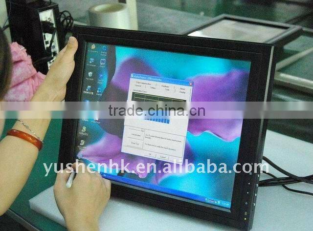15 inch 17 inch 19 inch 22 inch TFT LCD touch screen monitor low cost with POS base HDMI VGA AV 03