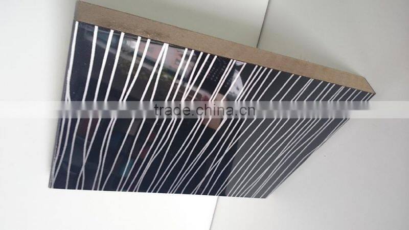 High polymer composite board --- UV coated pvc mdf for cabinet /furniture