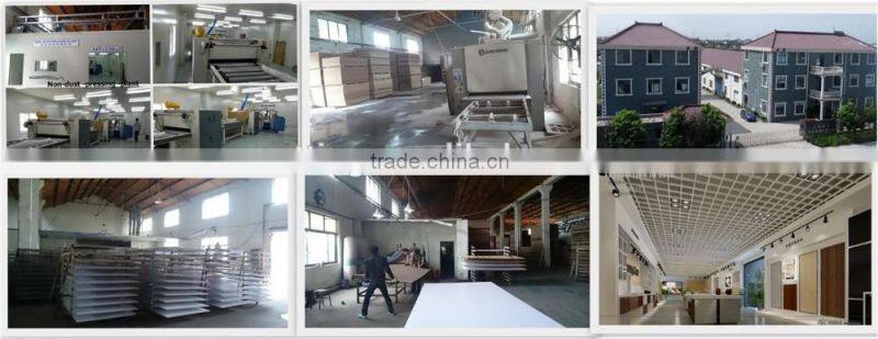 White color Imported Korea LG PET Membrane Laminated mdf .hdf board