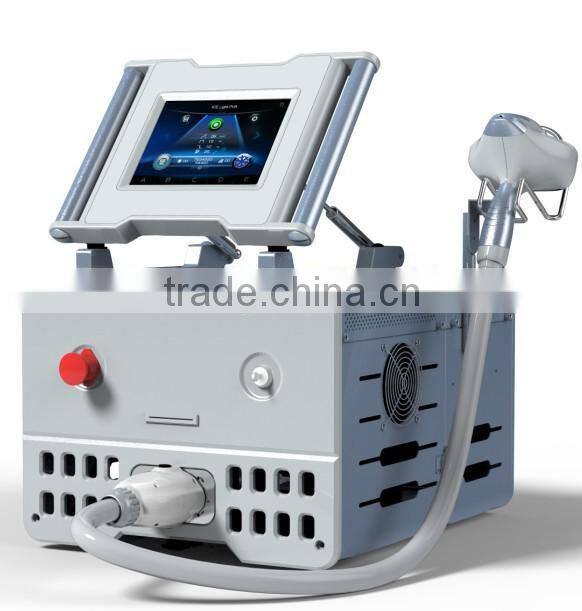 hair removal patent SPT&FCA technology with big spot size aesthetic shr laser machine