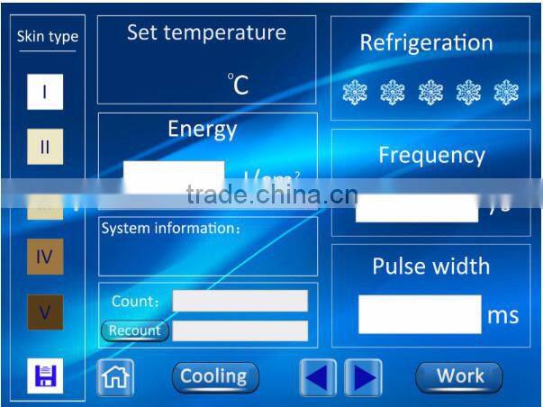 perfect strong 2 handles 808nm ipl diode laser hair removal machine