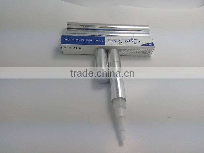 2ml,4ml from 12% -42% HP or CPwholesale aluminium forever white teeth whitening pen