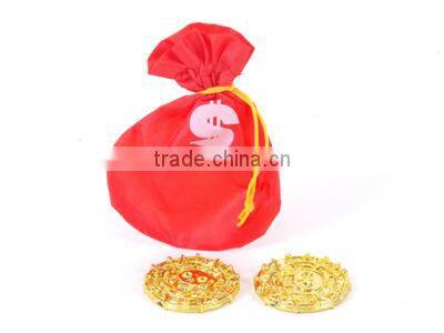 2014 New design pirate pendant&gold coin