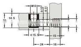 steel Connector / furniture hardware