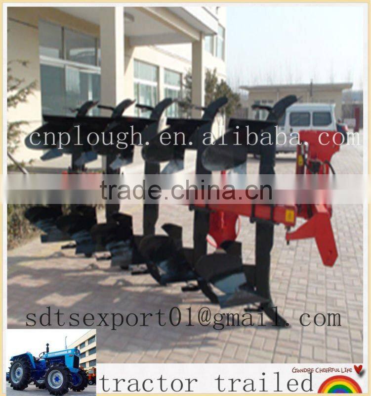 reversible plough for tillaging