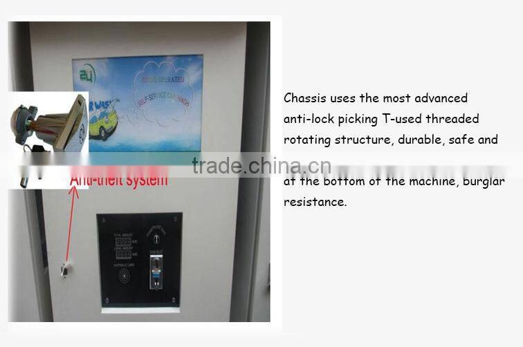 2014 CE coin /card operated self service car washing machine