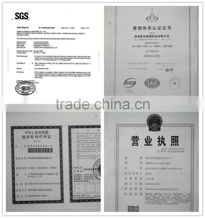 350ml glass shot coffee mugs with handle