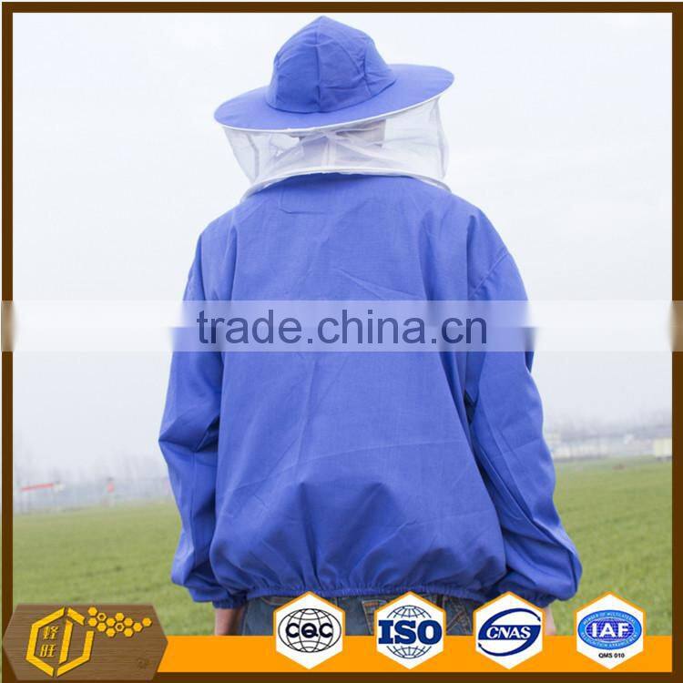 half beekeeper's bee suit