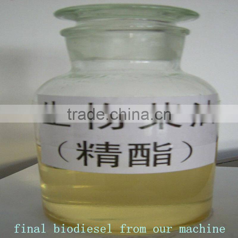 Continuous Biodiesel Production Plant (Turn-key project)