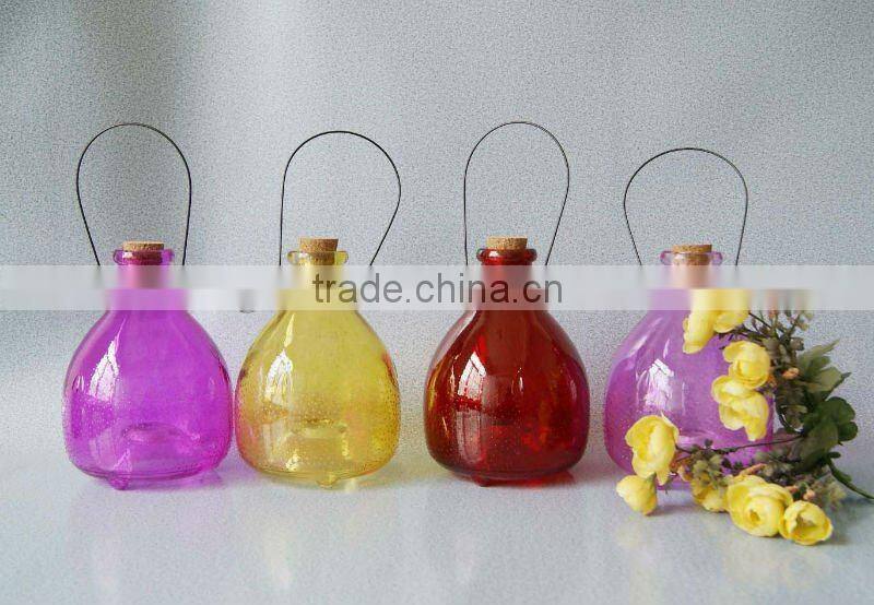 high quality colored glass wasp catcher