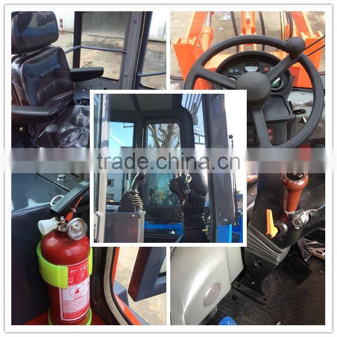 Hydraulic joystick control 1.2tons China multifunction agricultural farm tractor with front end loaderZLY916A
