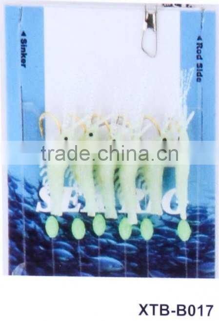 plastic shrimp like cheap sabiki lures sea fishing rigs