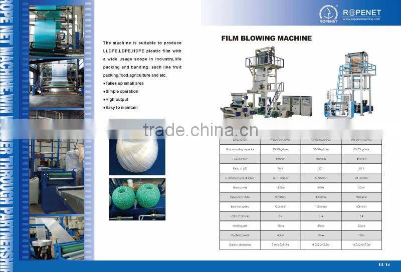 pp webbing yarn spinning machine