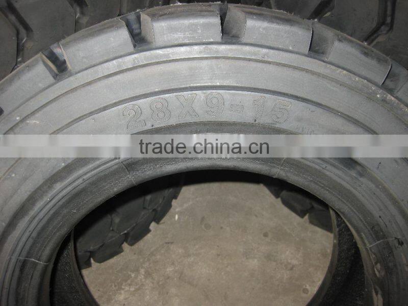 Top quality hot sales solid forklift tire 28/12.5-15 28x12.5-15