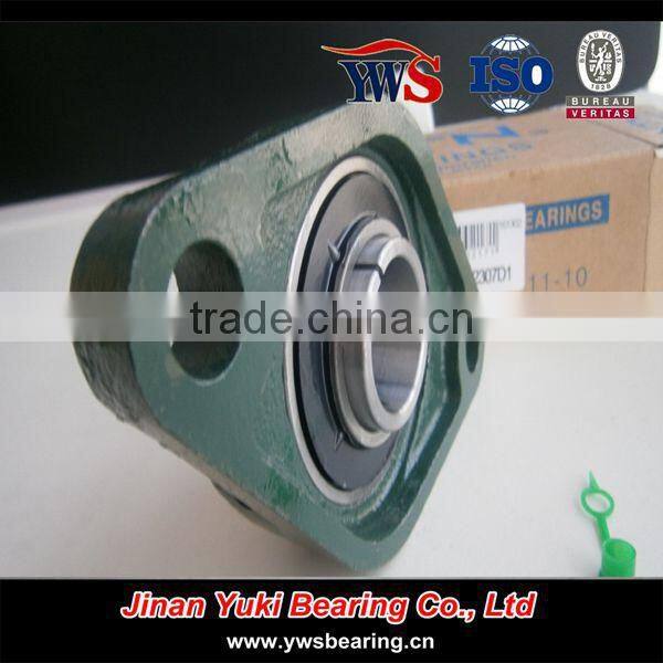 UKFL207L + H2307 diamond Spherical set with pillow bearing