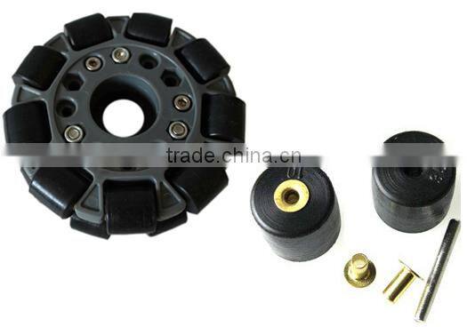 100mm Double Plastic Omni Wheel basic 14049