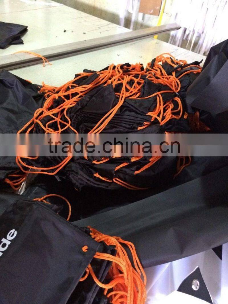 HH-GB01 High quality nylon/rucksack drawstring bag with fortified and metal eyelet