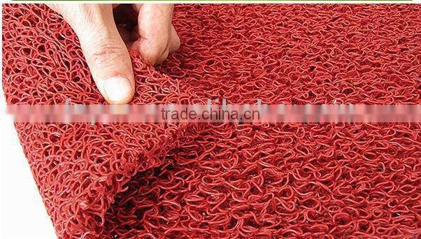 2015New Economic clear vinyl mat, PVC loop mat,vinyl loop mats