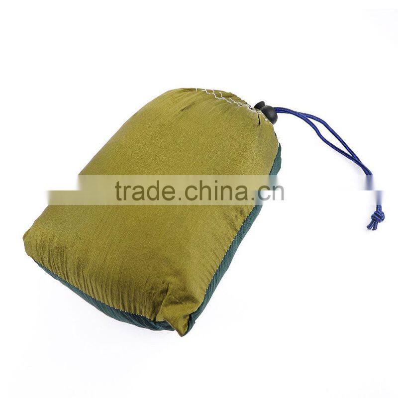 2017 hot selling Two Person Portable Parachute Nylon Fabric Hammock for camping