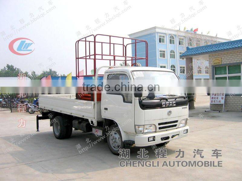 Dongfeng 4*2 mini hydraulic jack lift truck sale