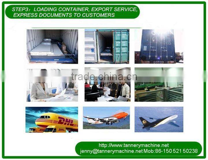 continuous automatic leather toggling machine