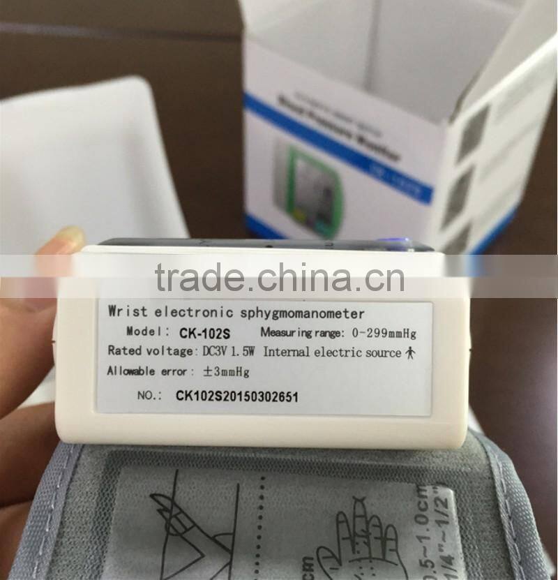 2017 Digital Wrist Blood Pressure Monitor Arm Meter Pulse Heart Beat Meter LCD Automatic sphygmomanometer