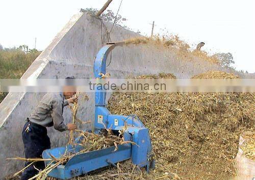 Rice stalk crusher machine with auto-feeder
