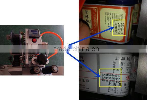 CX-BYT semi automatic round plastic glass bottle labeling machine