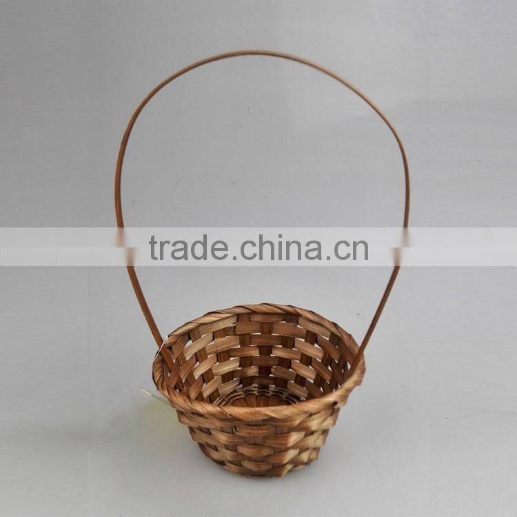 Easter decoration items wholesale cheap colorful felt easter basket