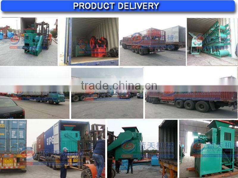 raw material briquette ball press machine for coal charcoal