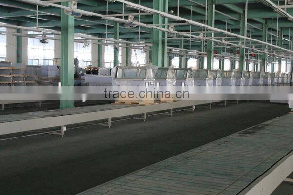 Hot sale good quality glass door grocery display freezer