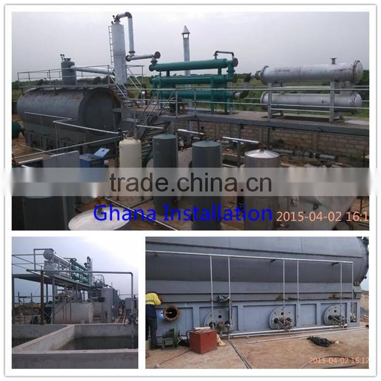 New Design equipment Used Oil to Diesel with 90% Oil Yield Output