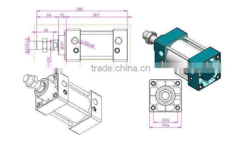 JULY High Quality Air Cylinder Manufacturer In China