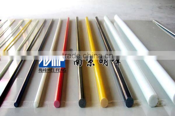 colorful FRP insulation rods 7mm gray rods