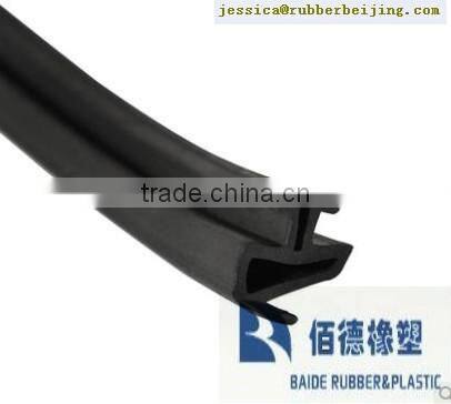 Black Embossed PVC Edge Trim 6mm