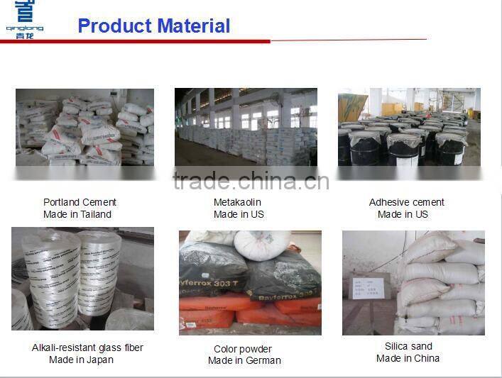 GFRC/GRC wall cladding, fiberglass wall decorative panel