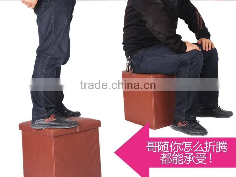 N501 Creative Multi-function Storage Box Kids Storage Folding Storage Chair