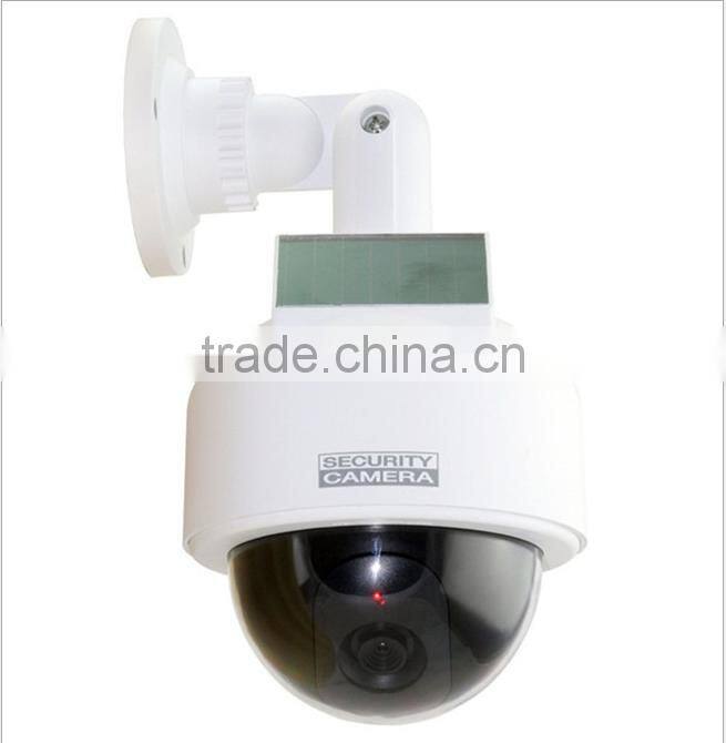 Factory Cheap Fake Dome Camera, Realastic Looking Waterproof Solar CCTV Security Camera, Dummy Speed Security Camera For Sale
