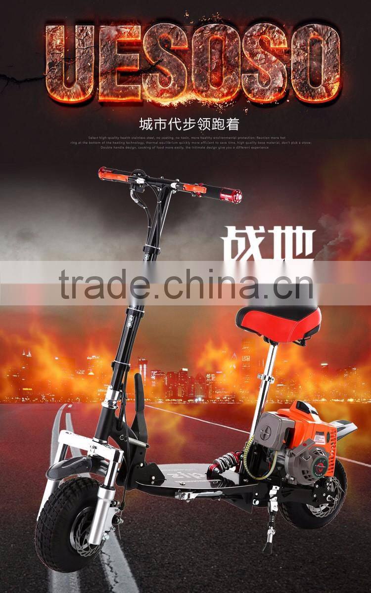 Mini Foldable Motorcycle With Gasline/Petrol, Portable Oil-fired Scooter