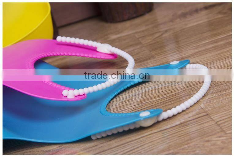 Eat Solid Convenience Health Waterproof Bib Applied Silicone baby bib