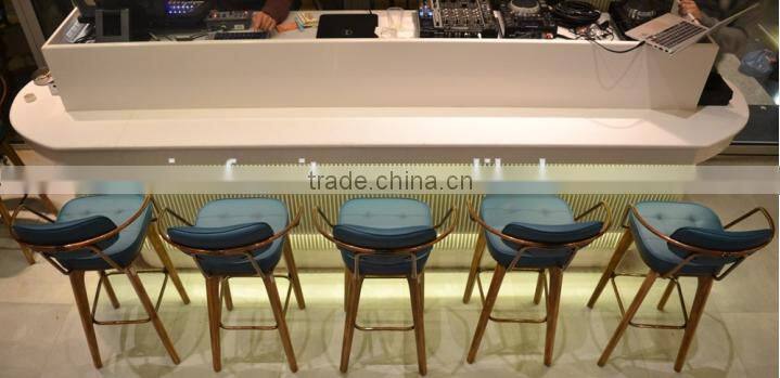 Modern Wooden Glass Night Club Cafe Home Restaurant Salon Bar Counter Design