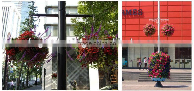 decorative hanging flower planters plastic