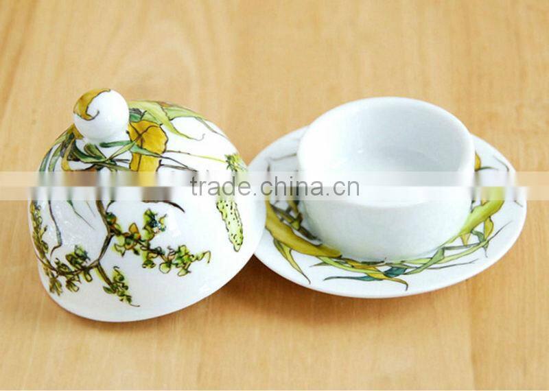 porcelain/ceramic butter dish