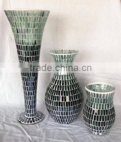 Home Mosaic Gorgeous Designs Decorative Glass Vases