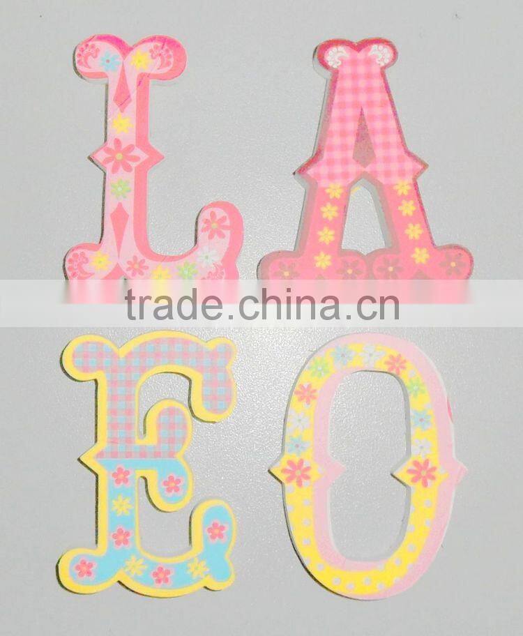 Letters EVA Foam Wall Sticker for Home Deco