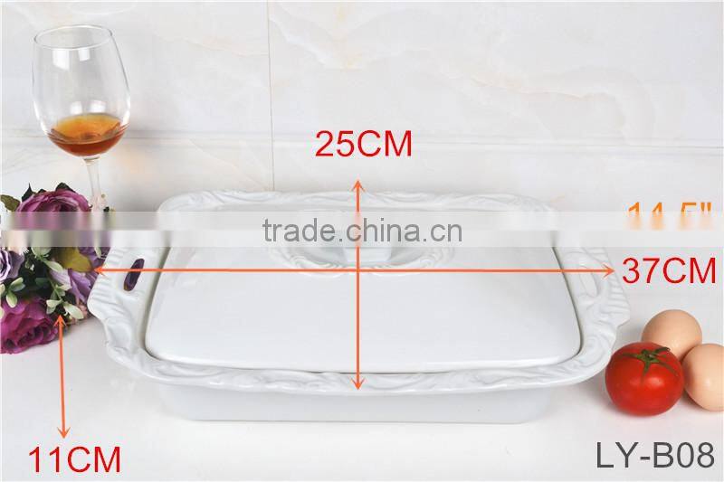 14.5" square durable ceramic comal