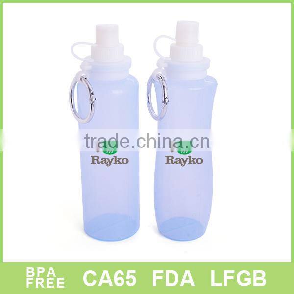silicone folding water bottle