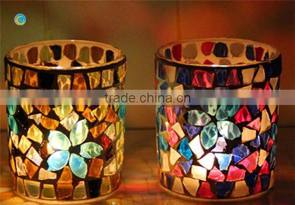 resin candle holder harvest decoration