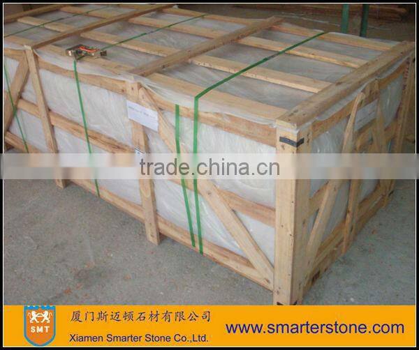 White Marble Tile Fireplace Surround